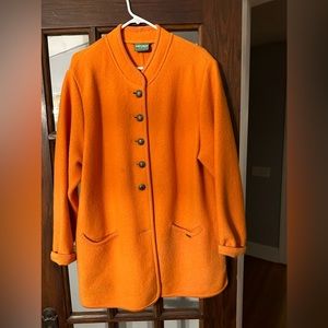 Geiger boiled wool casual coat
